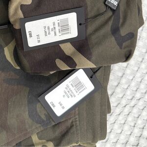 CSG Camouflage T-Shirt (2XL) and Shorts (XL)